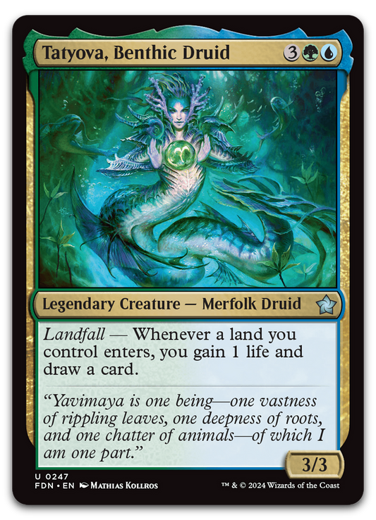Tatyova, Benthic Druid (Foundations)