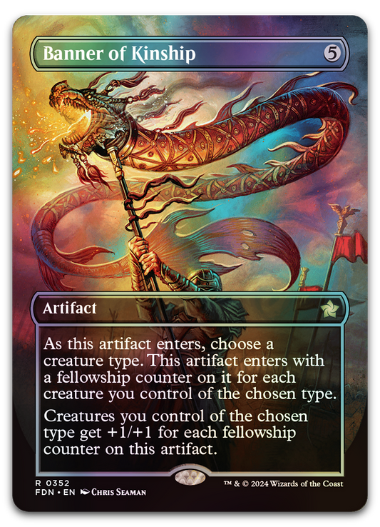 Banner of Kinship (Borderless) (Foundations)