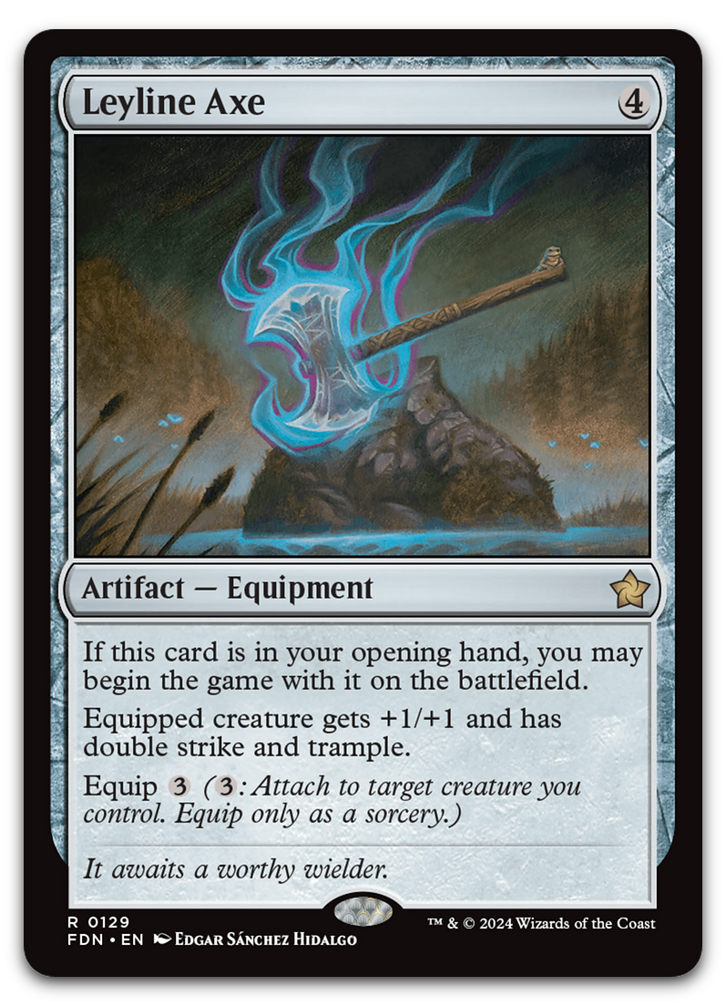 Leyline Axe (Foundations)