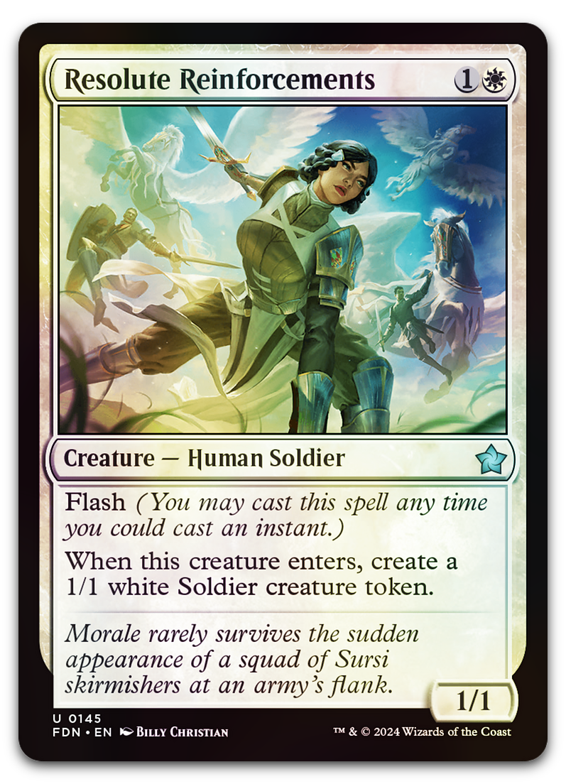 Resolute Reinforcements (Foundations)