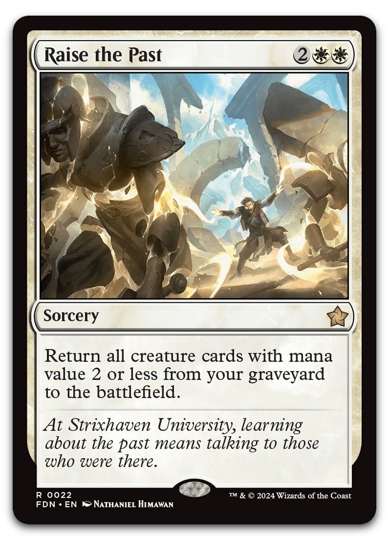 Raise the Past (Foundations)