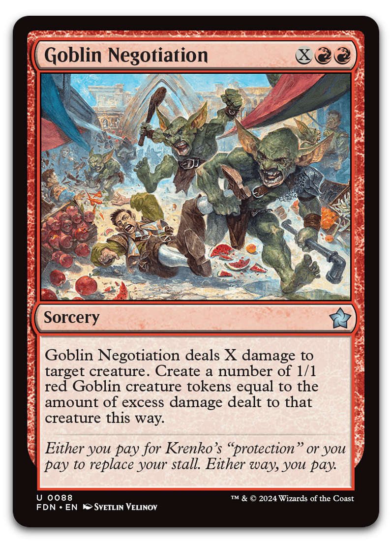 Goblin Negotiation (Foundations)