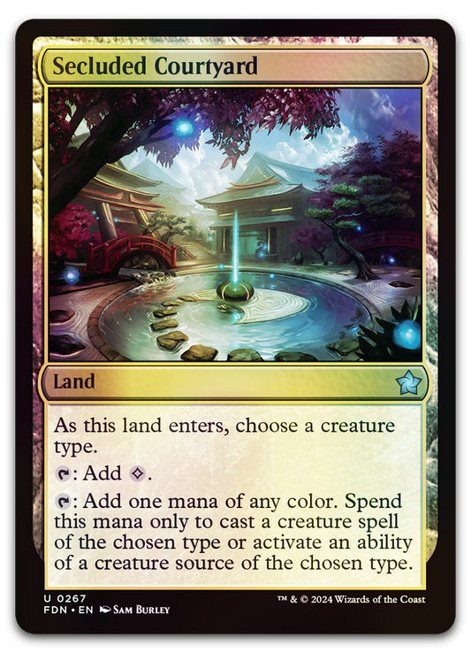 Secluded Courtyard (Foundations)