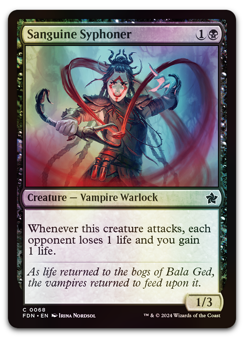 Sanguine Syphoner (Foundations)