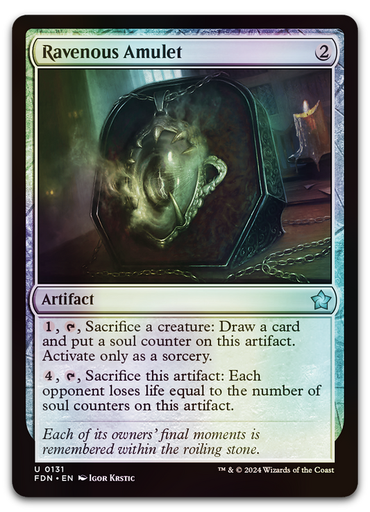 Ravenous Amulet (Foundations)