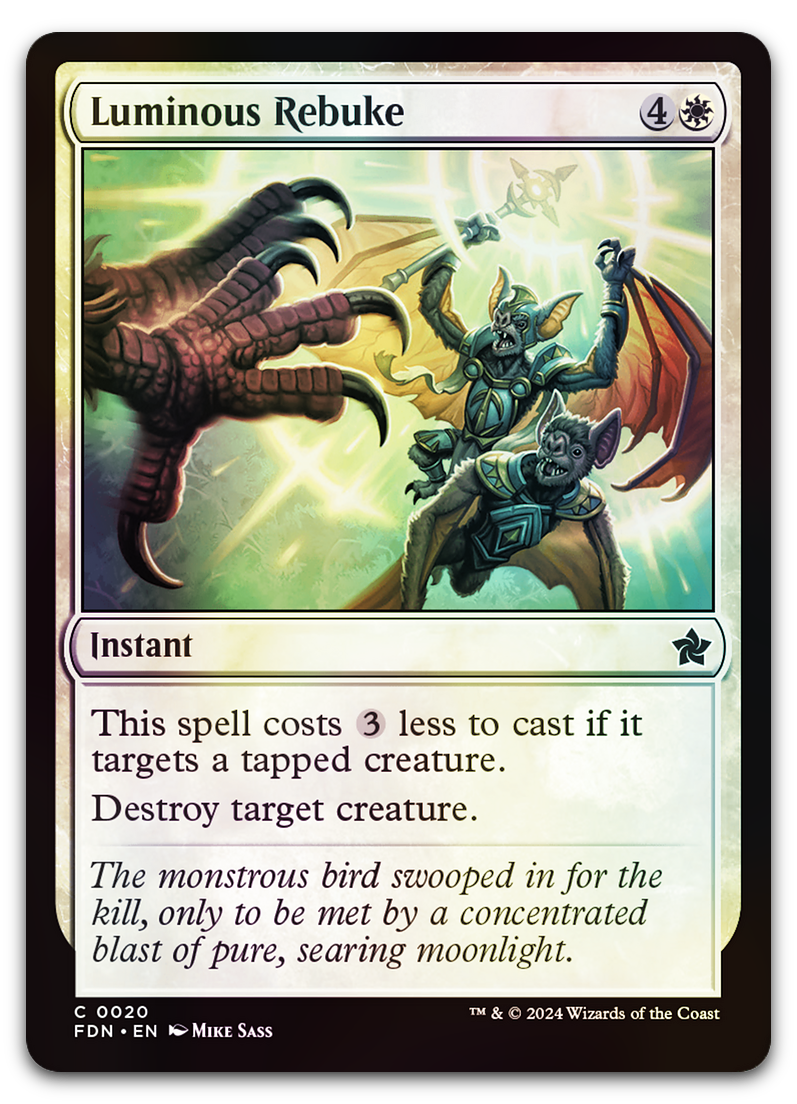 Luminous Rebuke (Foundations)