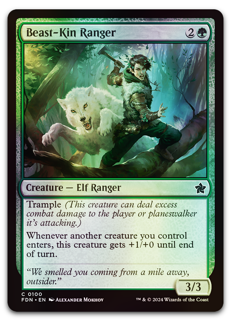 Beast-Kin Ranger (Foundations)