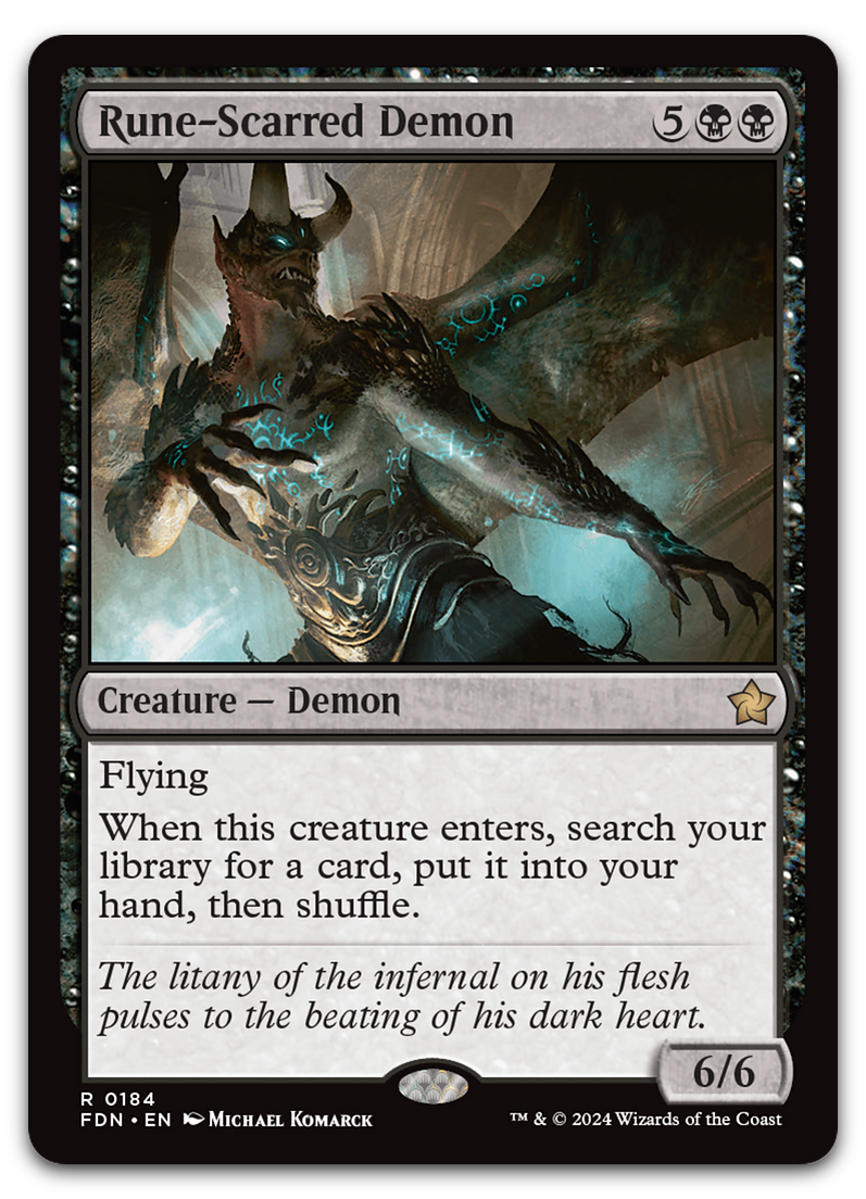 Rune-Scarred Demon (Foundations)