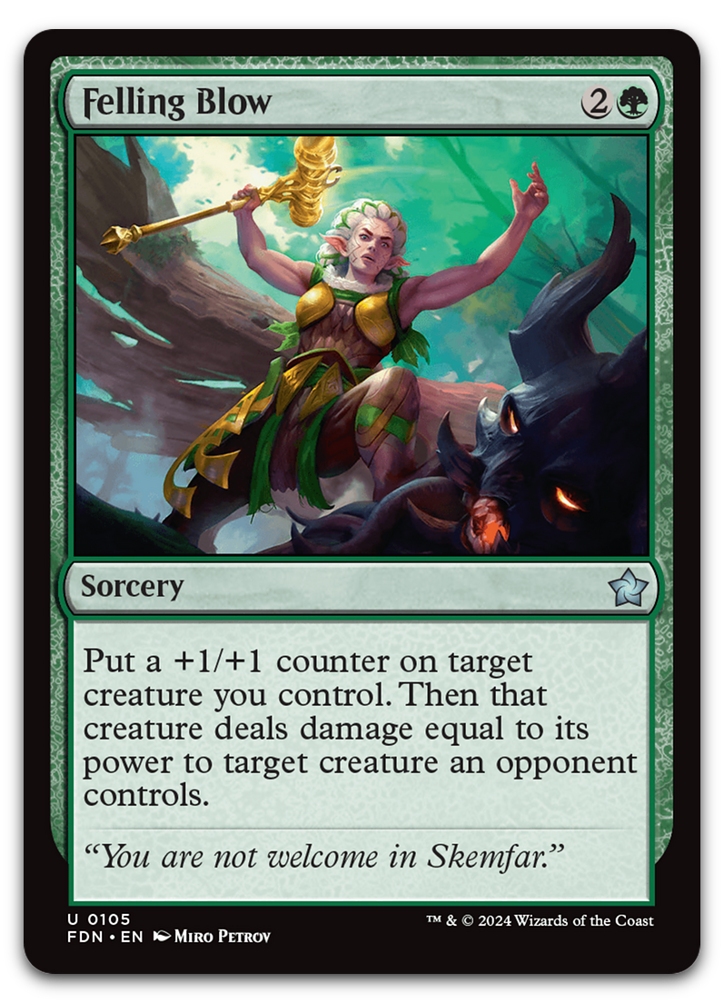 Felling Blow (Foundations)