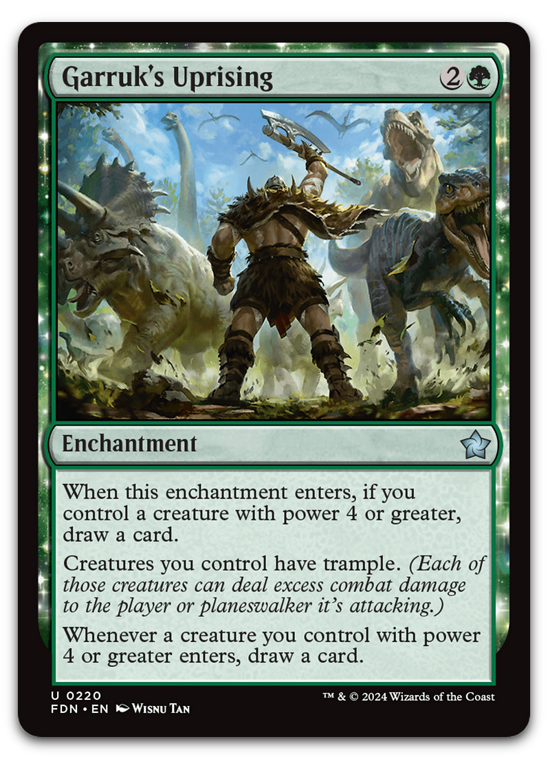 Garruk's Uprising (Foundations)