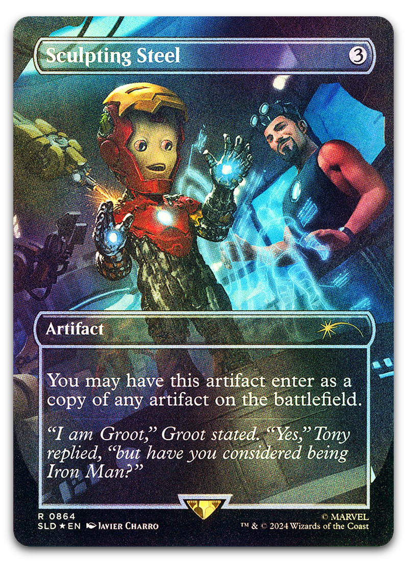 Sculpting Steel (Rainbow Foil) (Secret Lair Drop Series) – Cardsurfer Games
