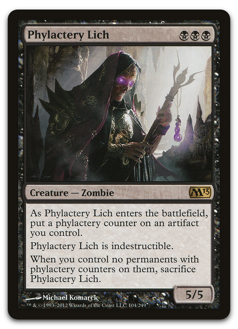 Phylactery Lich (Magic 2013 (M13))
