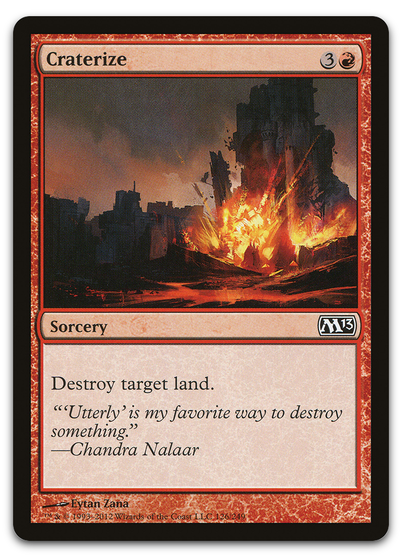 Craterize (Magic 2013 (M13))