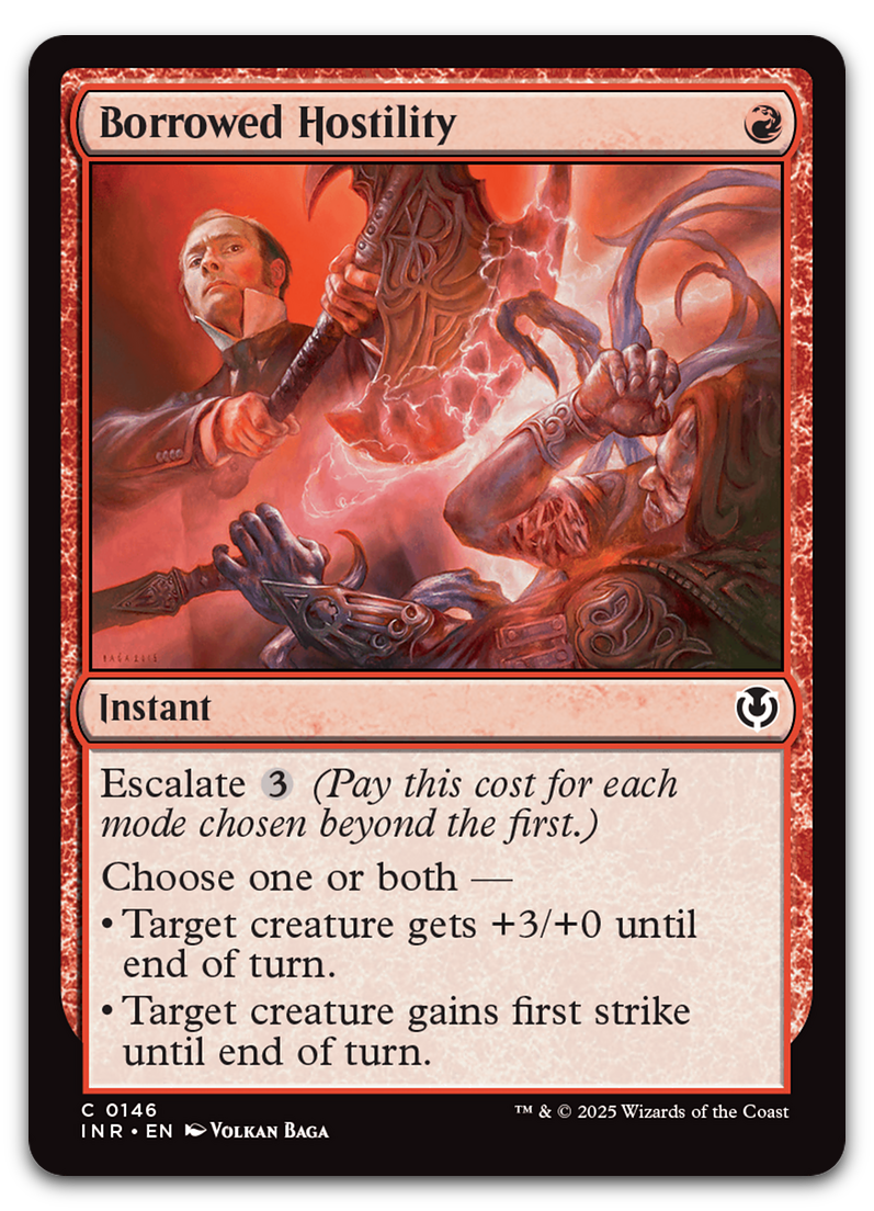 Borrowed Hostility (Innistrad Remastered)