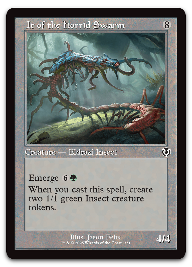 It of the Horrid Swarm (Retro Frame) (Innistrad Remastered)