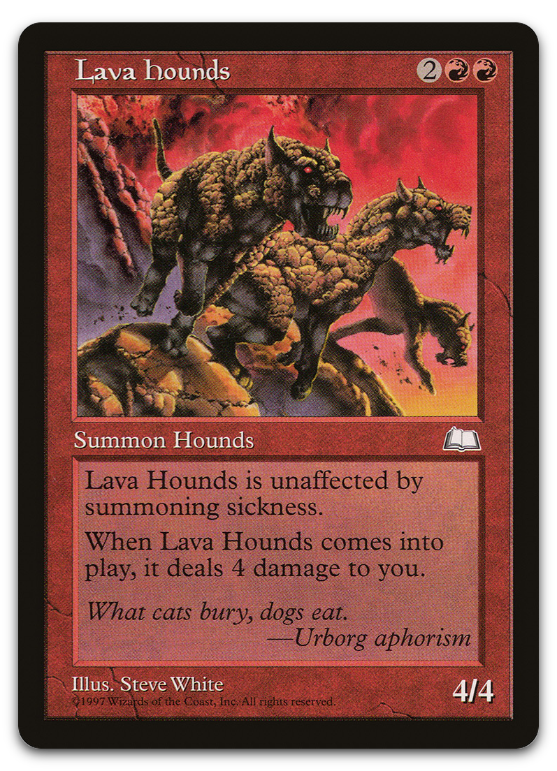 Lava Hounds (Weatherlight)