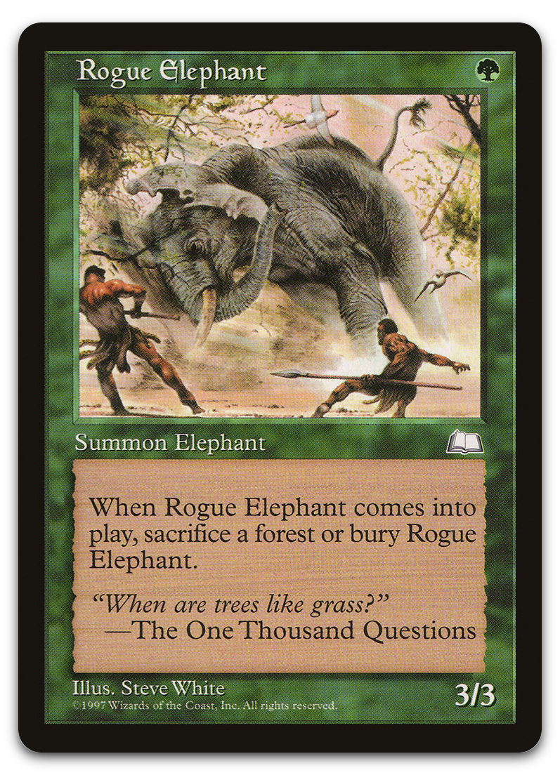 Rogue Elephant (Weatherlight)