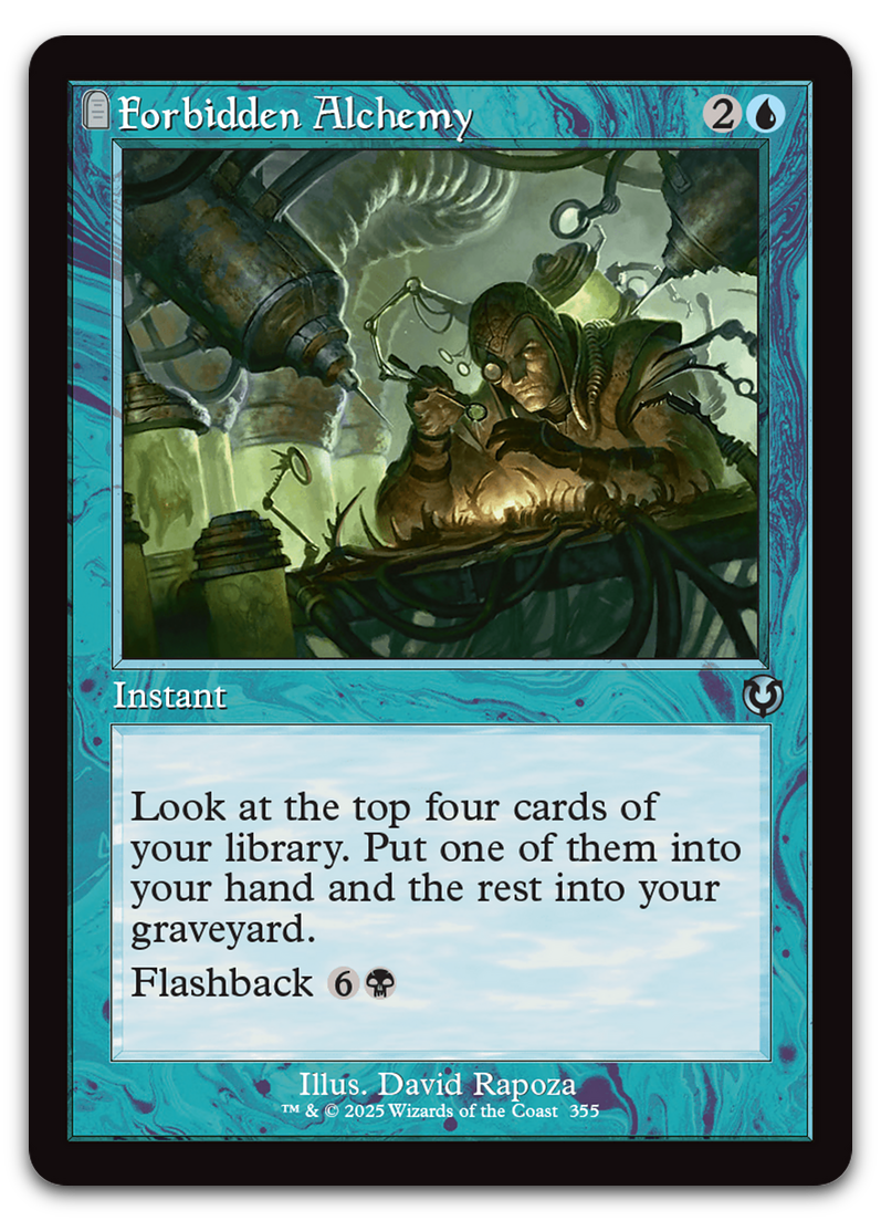 Forbidden Alchemy (Retro Frame) (Innistrad Remastered)