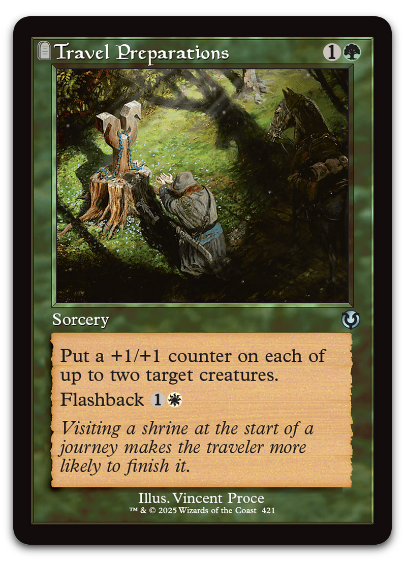 Travel Preparations (Retro Frame) (Innistrad Remastered)