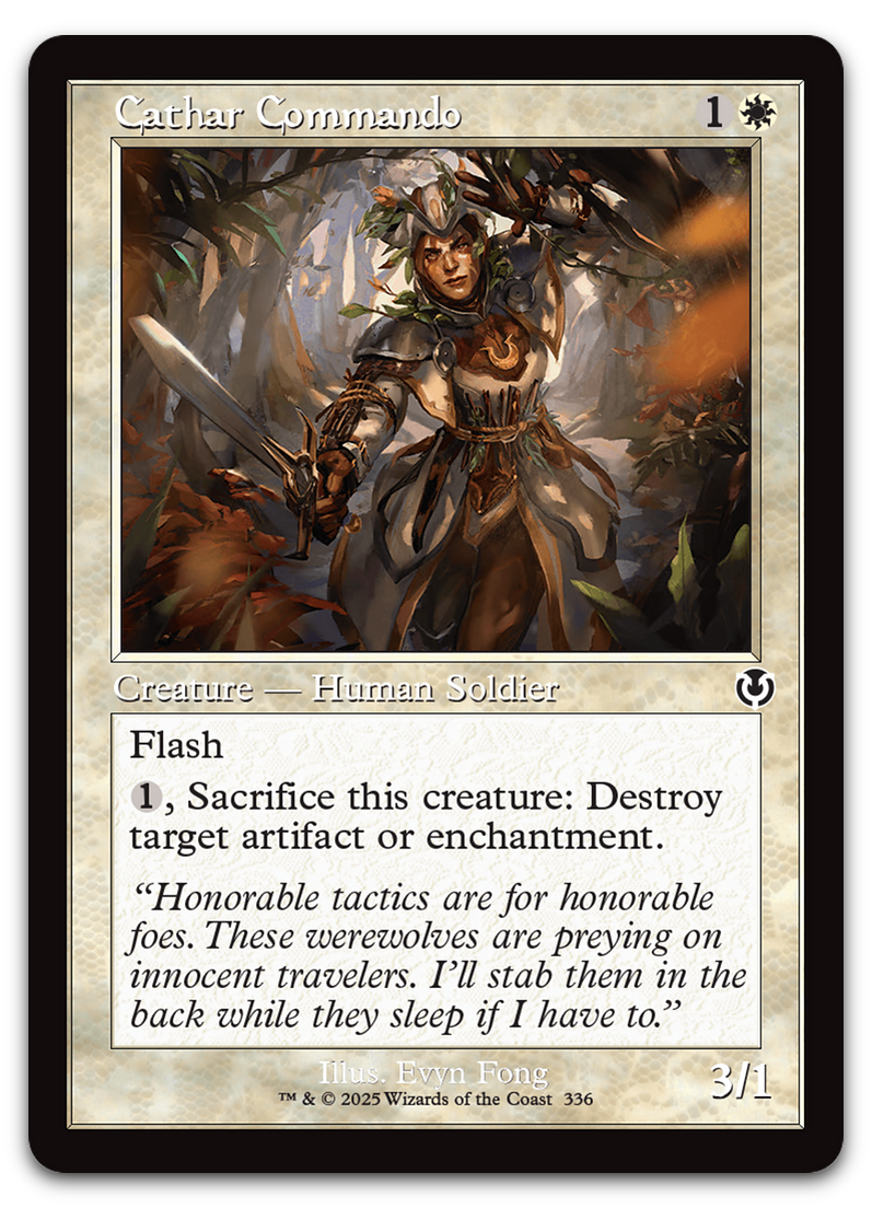 Cathar Commando (Retro Frame) (Innistrad Remastered)