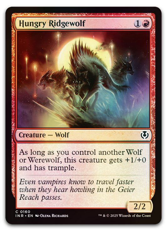 Hungry Ridgewolf (Innistrad Remastered)