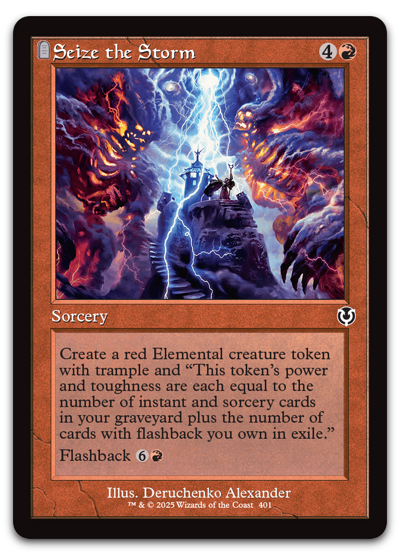 Seize the Storm (Retro Frame) (Innistrad Remastered)