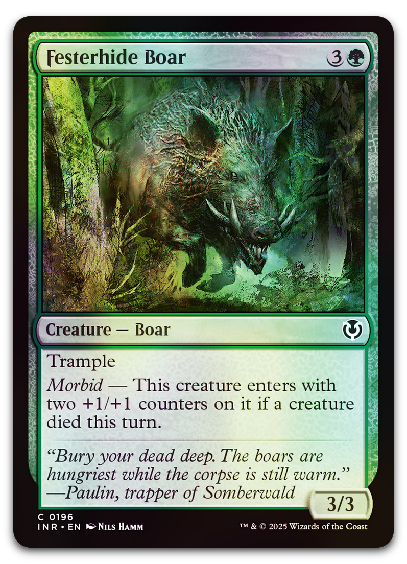 Festerhide Boar (Innistrad Remastered)