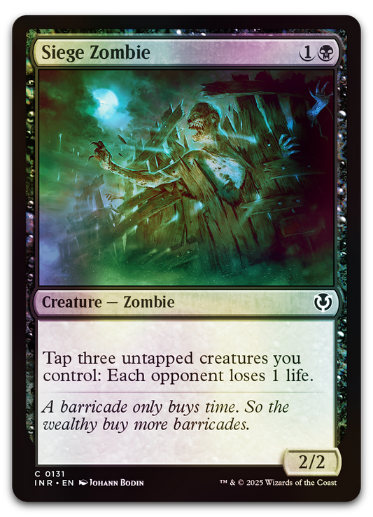Siege Zombie (Innistrad Remastered)