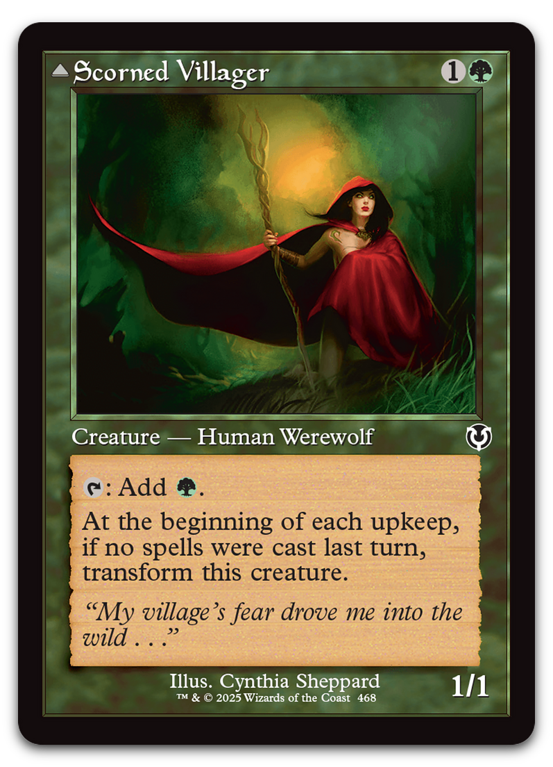 Scorned Villager (Retro Frame) (Innistrad Remastered)