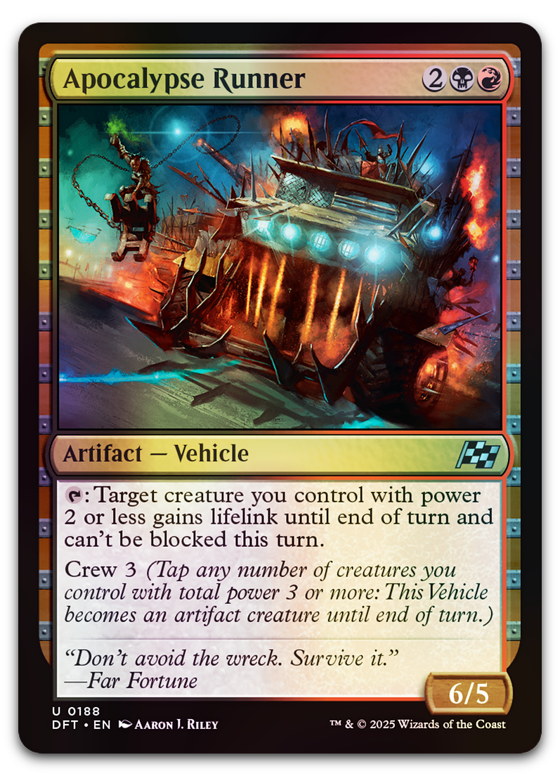 Apocalypse Runner (Aetherdrift)