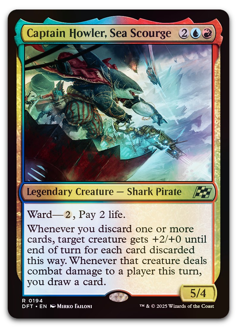 Captain Howler, Sea Scourge (Aetherdrift)