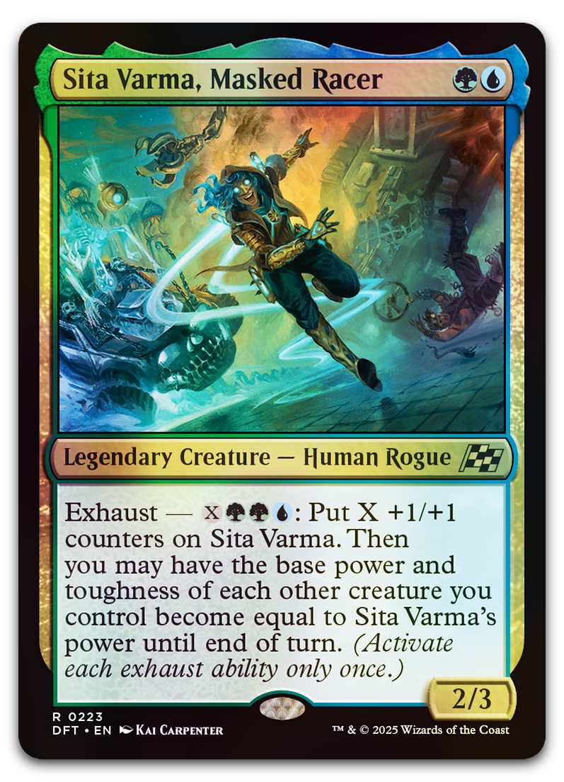 Sita Varma, Masked Racer (Aetherdrift)