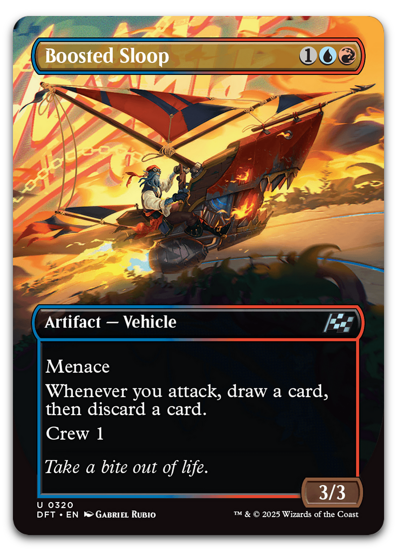 Boosted Sloop (Borderless) (Aetherdrift)