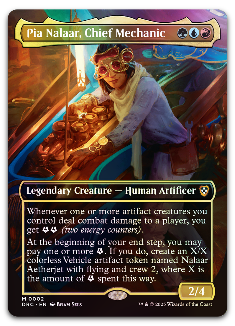 Pia Nalaar, Chief Mechanic (Borderless) (Commander: Aetherdrift)