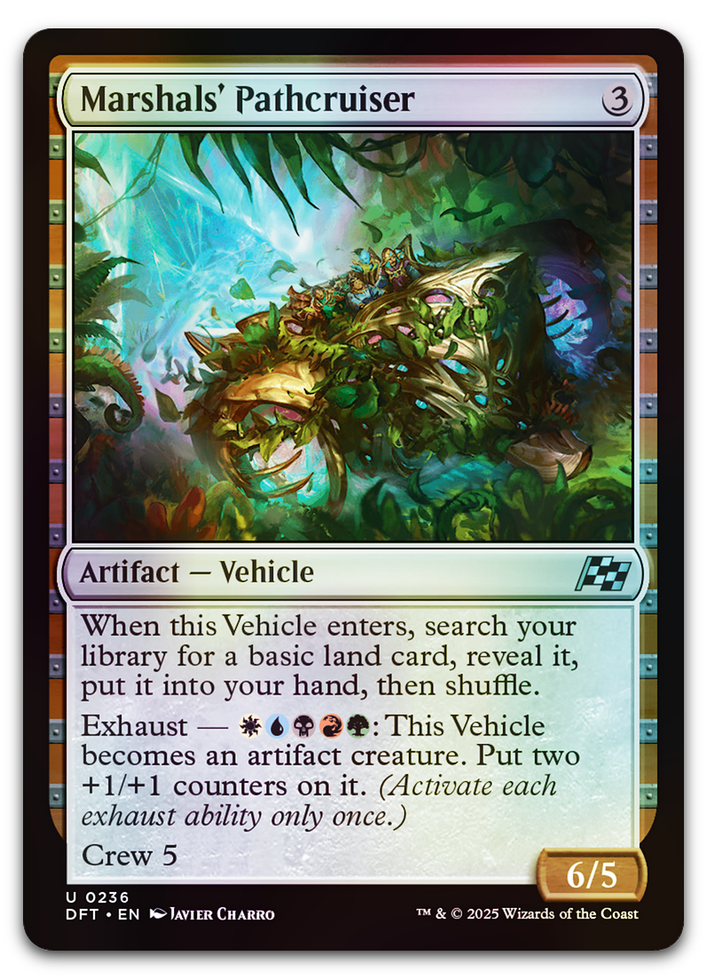 Marshals' Pathcruiser (Aetherdrift)