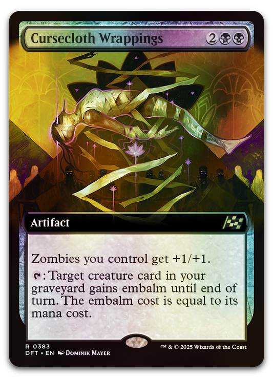 Cursecloth Wrappings (Extended Art) (Aetherdrift)