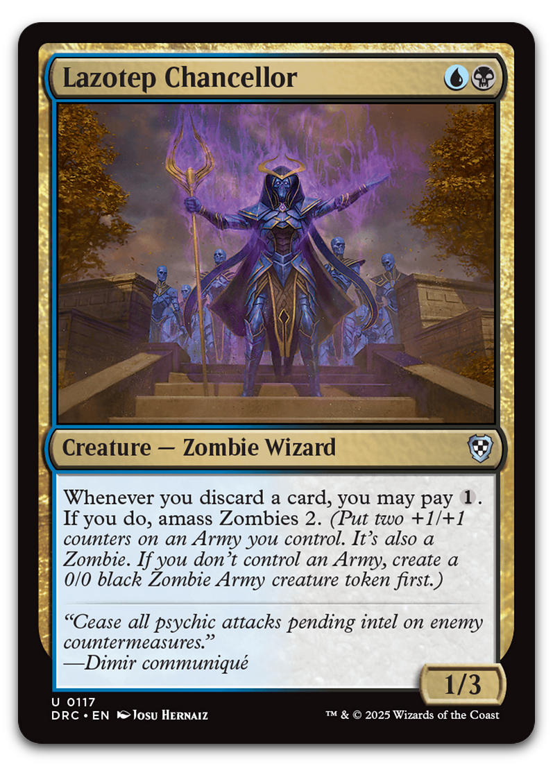 Lazotep Chancellor (Commander: Aetherdrift)