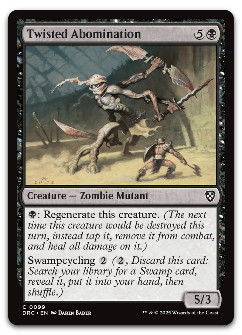 Twisted Abomination (Commander: Aetherdrift)