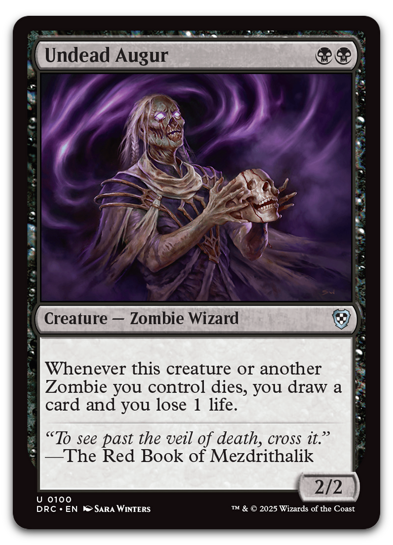 Undead Augur (Commander: Aetherdrift)