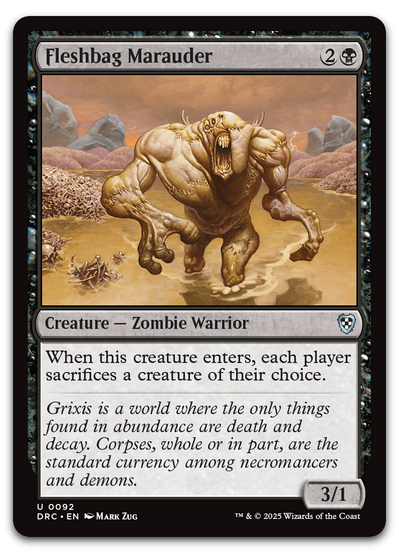 Fleshbag Marauder (Commander: Aetherdrift)