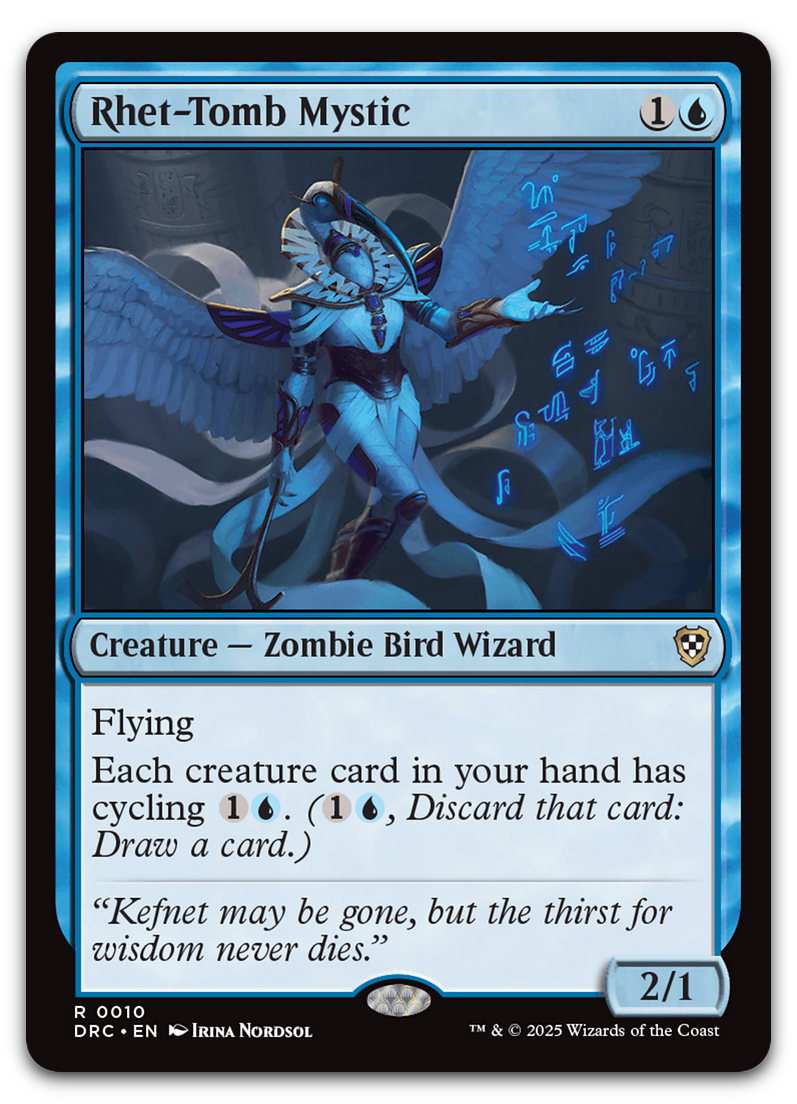 Rhet-Tomb Mystic (Commander: Aetherdrift)