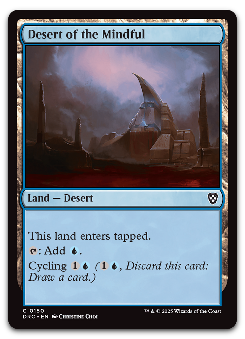 Desert of the Mindful (Commander: Aetherdrift)