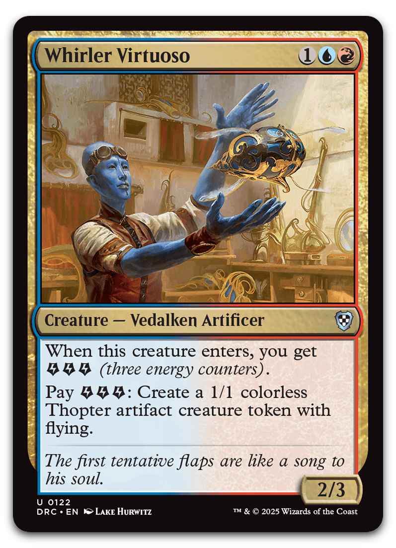 Whirler Virtuoso (Commander: Aetherdrift)
