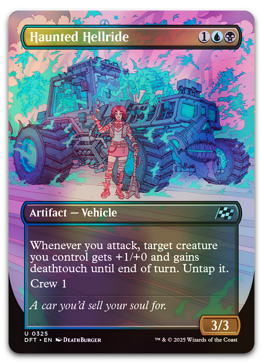Haunted Hellride (Borderless) (Aetherdrift)