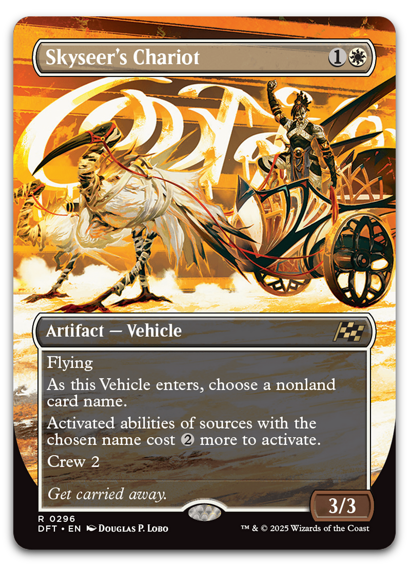 Skyseer's Chariot (Borderless) (Aetherdrift)