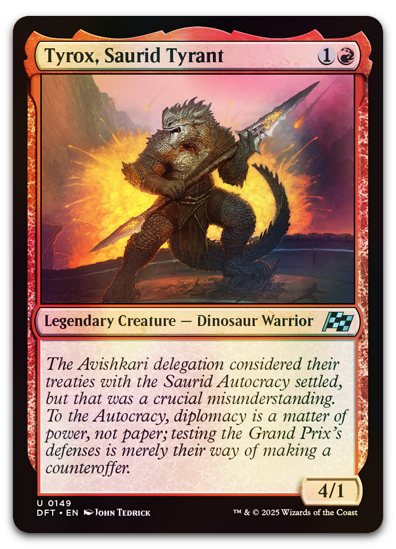 Tyrox, Saurid Tyrant (Aetherdrift)