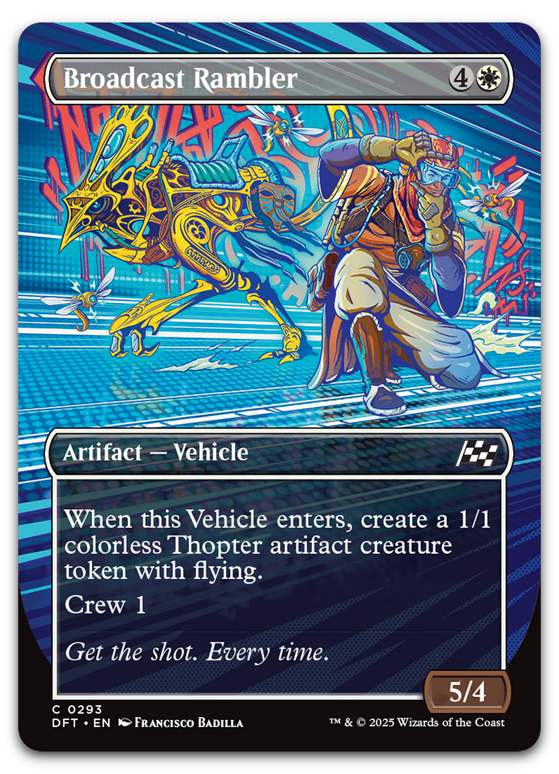 Broadcast Rambler (Borderless) (Aetherdrift)