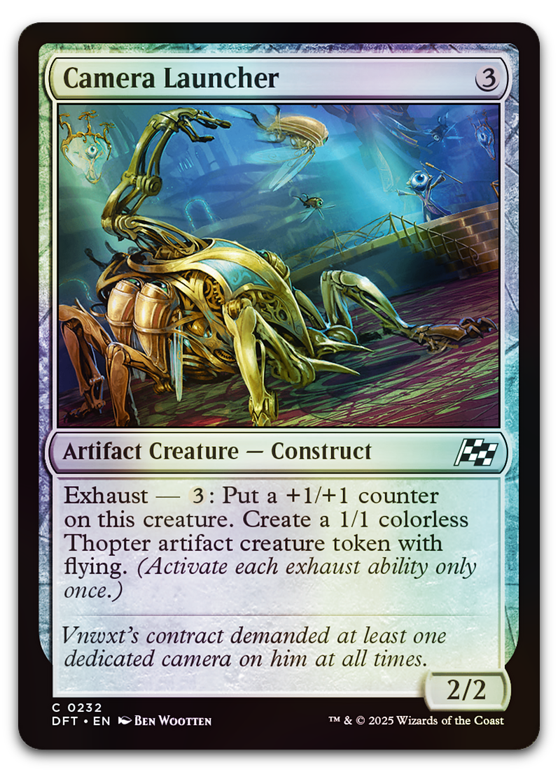 Camera Launcher (Aetherdrift)