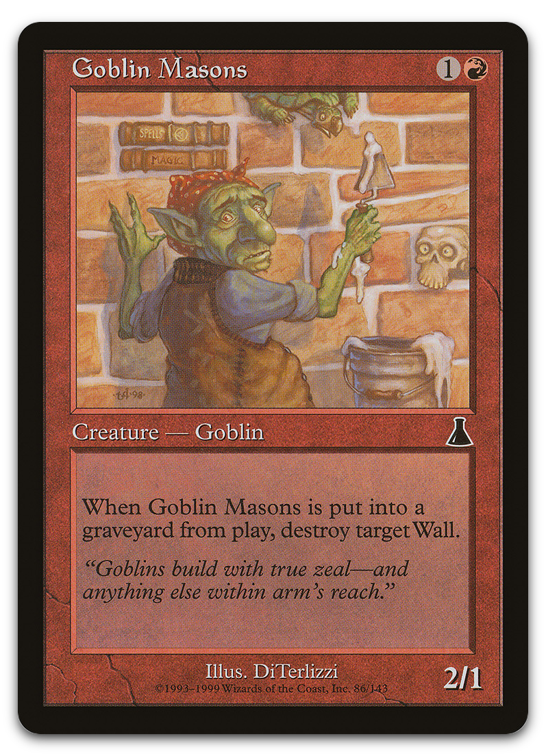 Goblin Masons (Urza's Destiny)