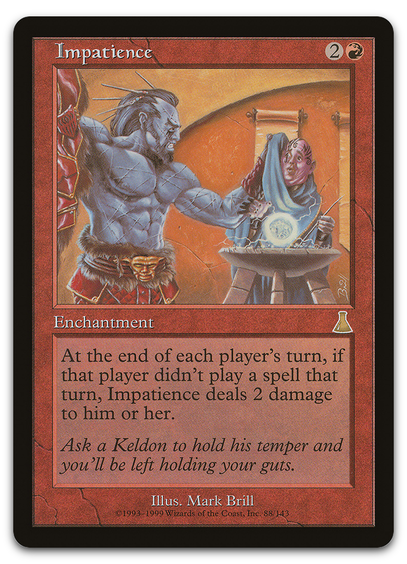 Impatience (Urza's Destiny)